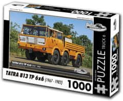 RETRO-AUTA© Puzzle TOVORNJAK št. 6 Tatra 813 TP 6x6 (1967-1982) 1000 kosov