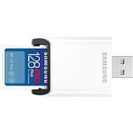 Samsung Samsung/SDXC/128 GB/USB 3.0/USB-A/razred 10/+ Adapter/modra