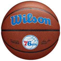 Wilson Žoge košarkaška obutev rjava 7 Team Alliance Philadelphia 76ERS