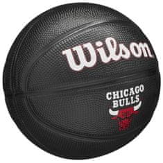 Wilson Žoge košarkaška obutev črna 3 Team Tribute Chicago Bulls Mini