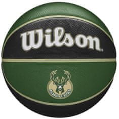 Wilson Žoge košarkaška obutev zelena 7 Nba Team Milwaukee Bucks