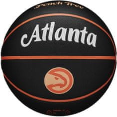 Wilson Žoge košarkaška obutev črna 7 Nba Team City Collector Atlanta Hawks Ball