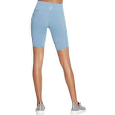 Skechers Hlače obutev za trening svetlo modra 163 - 167 cm/S Go Walk High Waisted Bike Short