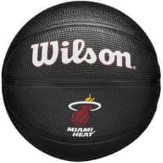 Wilson Žoge košarkaška obutev črna 3 Team Tribute Miami Heat Mini Ball