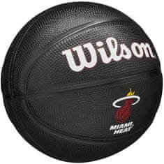 Wilson Žoge košarkaška obutev črna 3 Team Tribute Miami Heat Mini Ball