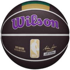 Wilson Žoge košarkaška obutev rjava 7 Nba Team City Collector New Orleans Pelicans Ball