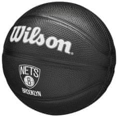 Wilson Žoge košarkaška obutev črna 3 Team Tribute Brooklyn Nets Mini