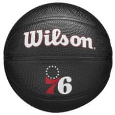 Wilson Žoge košarkaška obutev črna 3 Team Tribute Philadelphia 76ers Mini Ball