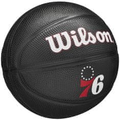 Wilson Žoge košarkaška obutev črna 3 Team Tribute Philadelphia 76ers Mini Ball