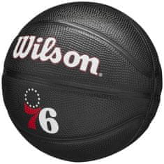 Wilson Žoge košarkaška obutev črna 3 Team Tribute Philadelphia 76ers Mini Ball