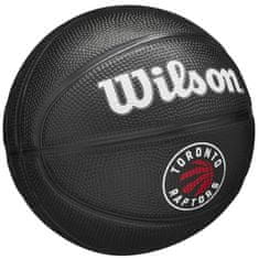 Wilson Žoge košarkaška obutev črna 3 Team Tribute Toronto Raptors Mini Ball