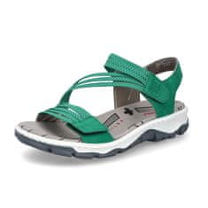 Rieker Sandali zelena 40 EU Trekkingsandalen Grün