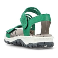 Rieker Sandali zelena 40 EU Trekkingsandalen Grün