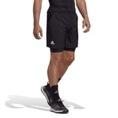 Adidas Hlače obutev za trening črna 188 - 193 cm/XXL Us Series Aero.ready 2in1