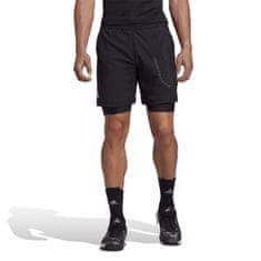 Adidas Hlače obutev za trening črna 188 - 193 cm/XXL Us Series Aero.ready 2in1