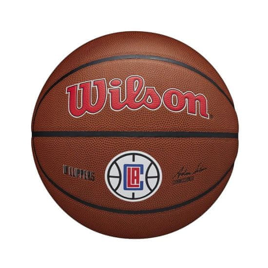 Wilson Žoge košarkaška obutev rjava 7 Team Alliance Los Angeles Clippers