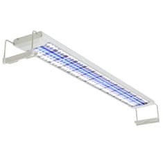 Vidaxl LED svetilka za akvarij 80-90 cm aluminij IP67