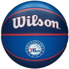 Wilson Žoge košarkaška obutev modra 7 Nba Team Philadelphia 76ERS