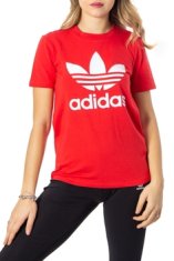 Adidas Majice rdeča S Trefoil Tee