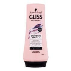 Schwarzkopf Gliss Split Ends Miracle Sealing Conditioner 200 ml obnovitveni balzam za poškodovane lase z razcepljenimi konicami za ženske