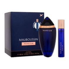 Mauboussin Private Club Set parfumska voda 100 ml + parfumska voda 20 ml za moške