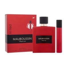 Mauboussin Pour Lui In Red Set parfumska voda 100 ml + parfumska voda 20 ml za moške