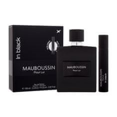 Mauboussin Pour Lui In Black Set parfumska voda 100 ml + parfumska voda 20 ml za moške