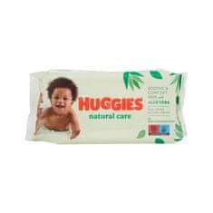 Huggies Natural Care Aloe Vera Baby Cleansing Wipes vlažni robčki z izvlečkom aloe vere 56 kos