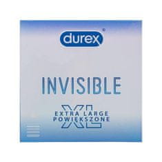 Durex Invisible XL Set kondomi 3 kos