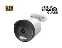 iGET HGNHK938CAM - IP kamera UltraHD 4K PoE, SMART zaznavanje, IP66, zvok, nočna svetloba 40 m, ONVIF 2.6