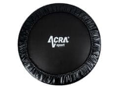 ACRAsport Trampolin 114 cm, za notranjo in zunanjo uporabo - črn