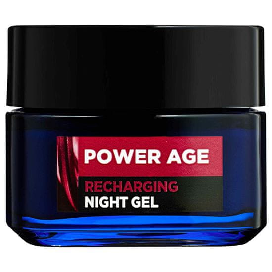 Loreal Paris Nočni gel za kožo Men Expert Power Age (Recharging Night Gel) 50 ml