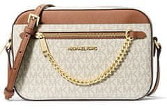 Michael Kors Ženski crossbody torbico Jet Set 35S1GTTC9B Vanilla