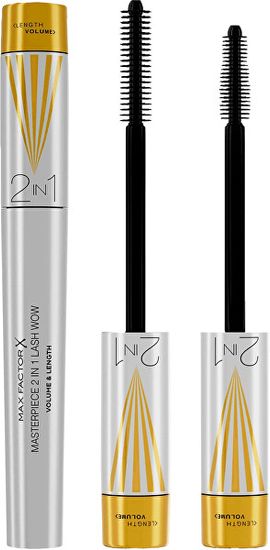 Max Factor Obsegjajca in maskara za podaljšanje Masterpiece 2 in 1 Lash Wow (Mascara) 5 ml