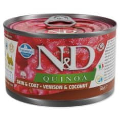 N&D Konzerva N&amp;D Dog Quinoa Venison &amp; Coconut 140g