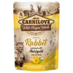 Carnilove Cat Kitten Rabbit and Calendula 85g