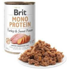 Brit Mono Protein puran s sladkim krompirjem v konzervi 400g