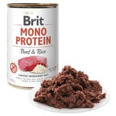 Brit Konzervirana govedina Mono Protein z rižem 400g