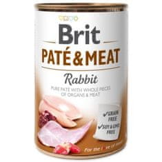 Brit Paté in meso zajca v pločevinki 400g