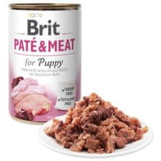 Brit Konzerva Paté &amp; Meat Puppy piščanec 400g