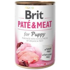 Brit Konzerva Paté &amp; Meat Puppy piščanec 400g