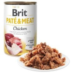 Brit Piščanec v pločevinki Paté &amp; Meat Chicken 400g