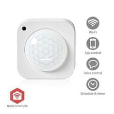 Nedis ZBSM20WT - SmartLife senzor gibanja| Zigbee 3.0 | Baterija in USB | Doseg detektorja: 7 m | Bela