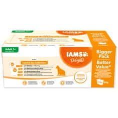 IAMS Kapsula Delights Adult morski sadeži in kopensko meso v želeju 6120g (72x85g)