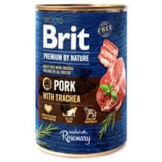 Brit Svinjina v pločevinki Premium by Nature s trahejo 400g