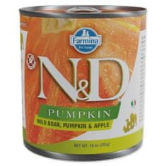 N&D Konzerva N&amp;D Dog Wild Boar, Pumkin &amp; Apple 285g