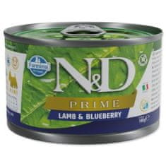 N&D Konzerva N&amp;D Dog Prime Lamb &amp; Blueberry 140g