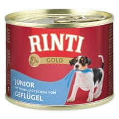 RINTI Gold Junior perutnina v konzervi 185g