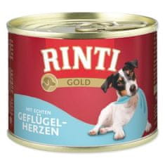 RINTI Konzerva Gold Adult Perutninsko srce 185g