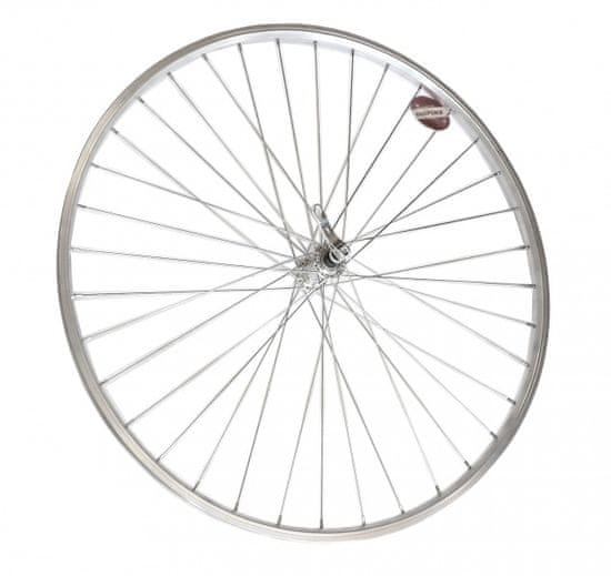 Kolesa 26" 559-21 spredaj RU 36 lukenj srebrna Union/CnSpoke